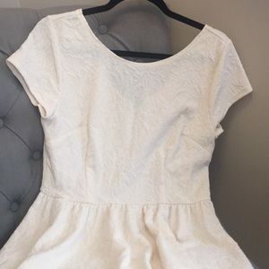 Cream dress